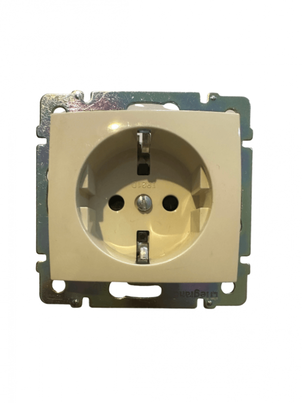 Legrand Valena 774320 Çoçuk Korumalı Topraklı Priz Krem (Bej) (Çerçeve Dahil) (3 Adet) ürün görseli 1