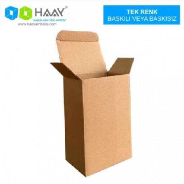 HAAY AMBALAJ 7,5x5,5x12 Cm Küçük Kraft Ürün Kutusu  ( 15 ADET) ürün görseli 1