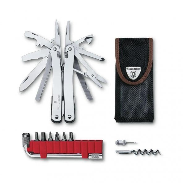 Victorinox SwissTool Spirit X Plus Penseli Çakı Naylon Kılıflı ürün görseli 1