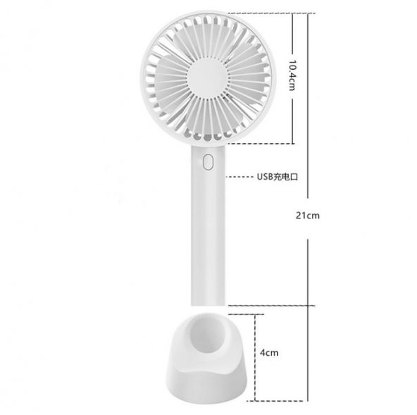 Concord CF15 Taşınabilir Mini Fan Şarjlı Vantilatör - Resim 7