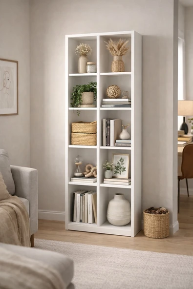 Alesta Life 10 Gözlü/Raflı Kitaplık ürün görseli 1