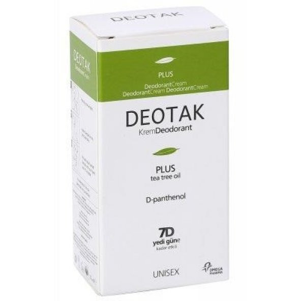 Deotak Krem Deodorant Plus 35 Ml - Resim 2