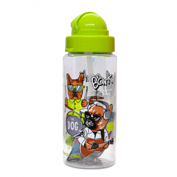 pipetli suluk matara tritan 500 ml. ürün görseli 1