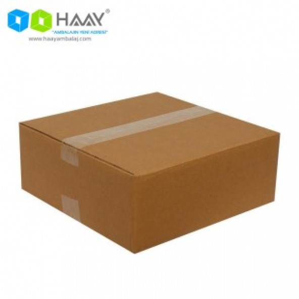 HAAY AMBALAJ 30x30x12cm Çift Oluklu Koli ( 10 adet) ürün görseli 1