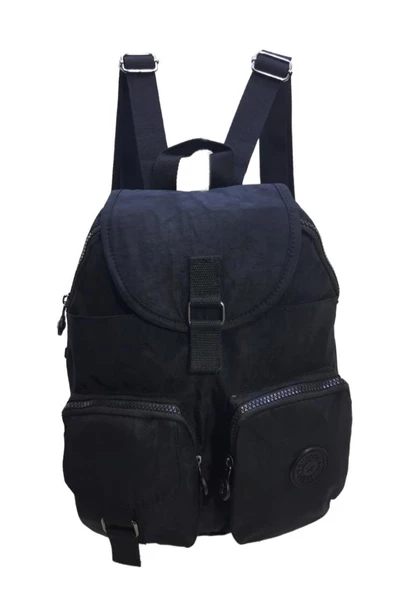 Baginn Klinkır Sırt Çantası Çok Cepli Günlük Kadın Çantası Kapaklı Model ürün görseli 1