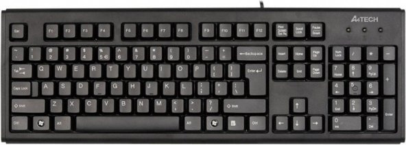 A4-TECH KM-720/USB/F Siyah Multimedia TR Kablolu Klavye ürün görseli 1