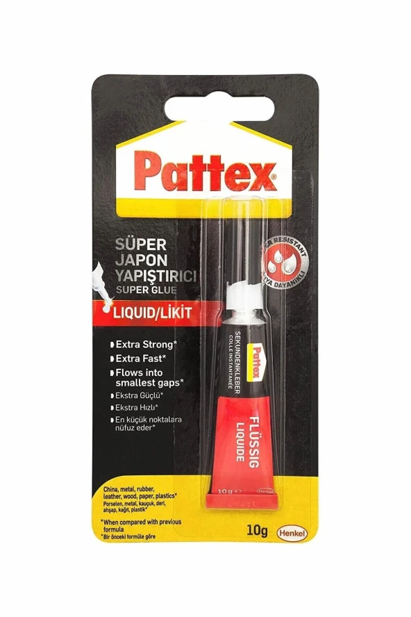 Pattex Japon Yapıştırıcı 10 Gram Süper Japon Yapıştırıcı ürün görseli 1