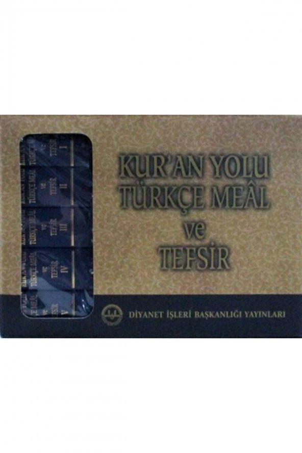 Diyanet İşleri Başkanlığı Kuran Yolu Türkçe Meal Ve Tefsir (5 Cilt Takım) ürün görseli 1