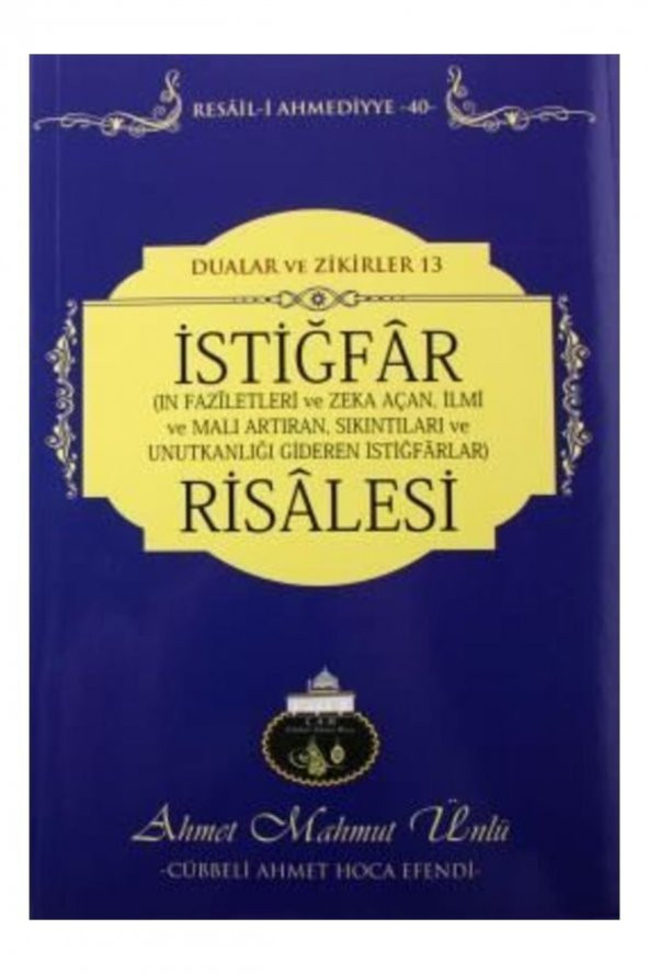 Cübbeli Ahmet Hoca Yayıncılık Istiğfar Risalesi Ahmet Mahmut Ünlü ürün görseli 1