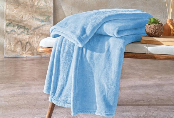 Wellsoft Battaniye, Dört Mevsim Televizyon Battaniyesi, Peluş, Polar Battaniye, Tek Kişilik, 170*230 ürün görseli 1