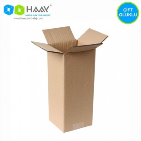 HAAY AMBALAJ 12x12x29cm Çift Oluklu Koli ( 20 ADET) ürün görseli 1