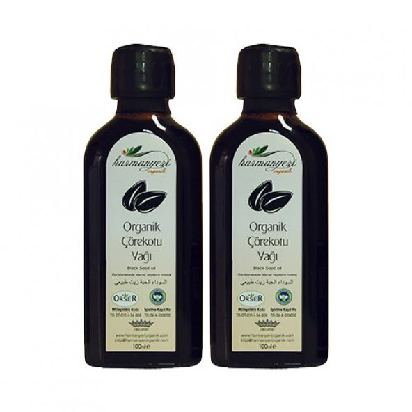 Harmanyeri Organik Çörekotu Yağı 100 ml 2 Adet ürün görseli 1