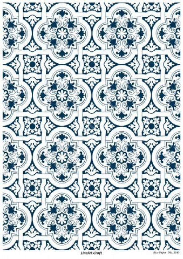 Lineart Pirinç Dekopaj Kağıdı Model - 2345 ürün görseli 1