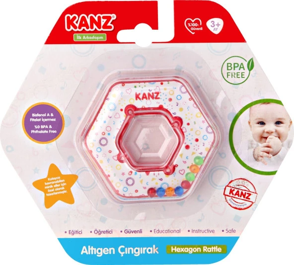 Kanz Altıgen Çıngırak - Resim 2