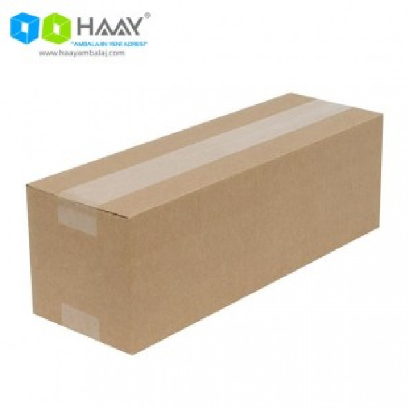 HAAY AMBALAJ 38x12x12cm Tek Oluklu Koli - Kraft ( 20 ADET) ürün görseli 1