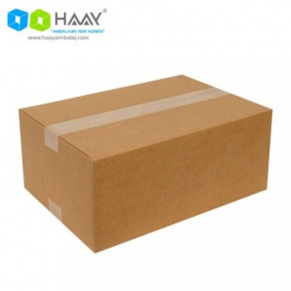 HAAY AMBALAJ 35x25x15cm Tek Oluklu Koli - Kraft ( 10 ADET) ürün görseli 1