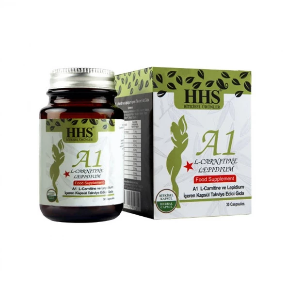 hhs bitkisel ürünler a1 l carnitine lepidium PTTAVM: HHS A+1 L-Carnitine Lepidium Bitkisel 30 Kapsül A1 L-Karnitin