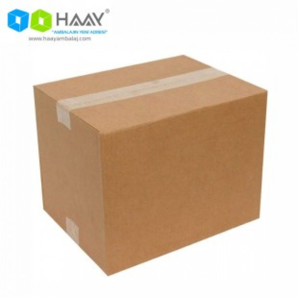 HAAY AMBALAJ 30x23x23cm Tek Oluklu Koli - Kraft ( 10 ADET) ürün görseli 1