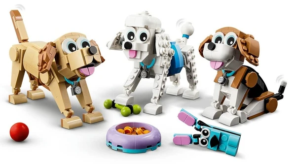 LEGO-31137 Creator Sevimli Köpekler - Resim 6