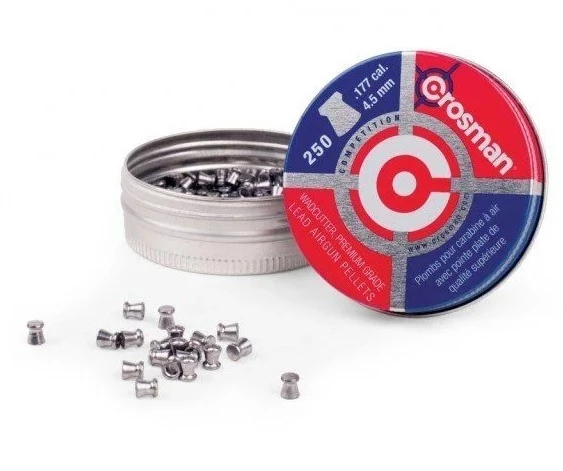 Crosman 4.5mm Wadcutter Havalı Saçma 250 Adet ürün görseli 1