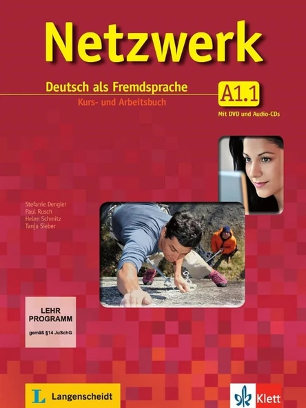 Netzwerk A1.1 Kursbuch und Arbeitsbuch ürün görseli 1