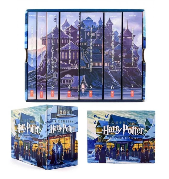 Harry Potter Box Set: 7 Books The Complete Collection Special Edition (İNGİLİZCE) ürün görseli 1