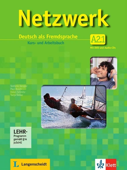 Netzwerk A2.1 Kursbuch und Arbeitsbuch ürün görseli 1