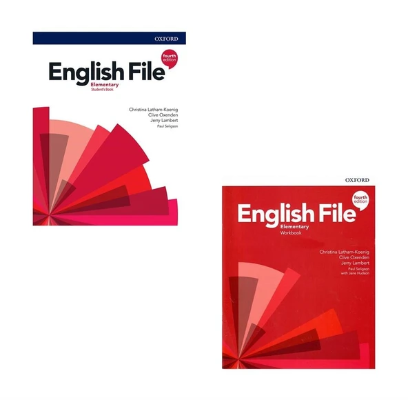 English File 4th Edition Elementary Student's Book With Online Practice + Workbook  (Access Code VARDIR) ürün görseli 1