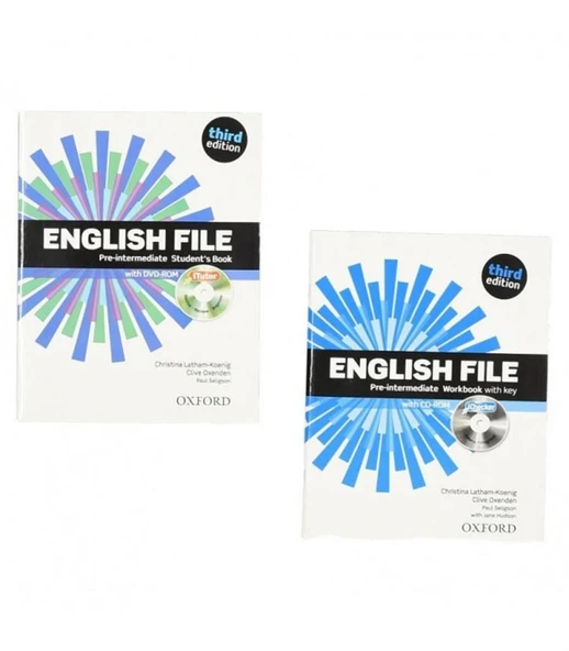 English File Pre-intermediate Student's Book + Workbook + CD 3rd ürün görseli 1
