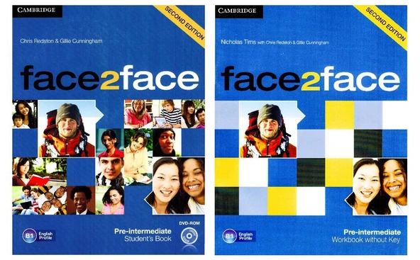 face2face Pre-intermediate Student's Book + Workbook + DVD 2nd Ed ürün görseli 1