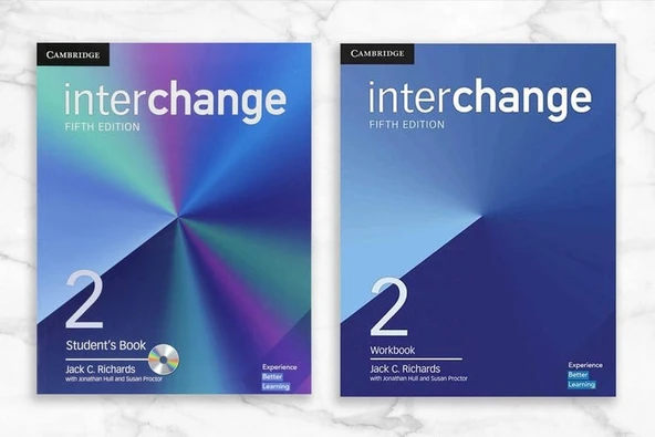 Interchange Level 2 Student's Book + Workbook with Audio CD ürün görseli 1