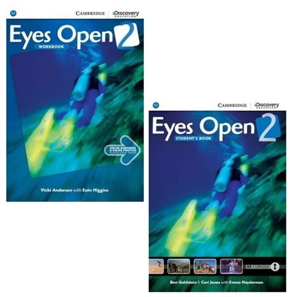 Eyes Open Level 2 Student's Book + Workbook + CD ürün görseli 1