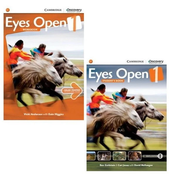 Eyes Open Level 1 Student's Book + Workbook + CD ürün görseli 1