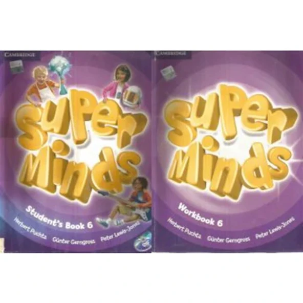 Super Minds Level 6 Student's Book and Workbook with DVD-ROM ürün görseli 1