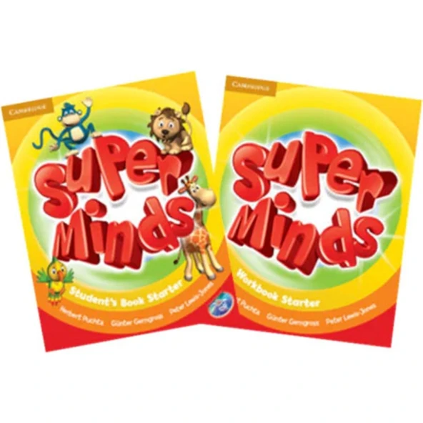 Super Minds Starter Student's Book and Workbook with DVD-ROM ürün görseli 1
