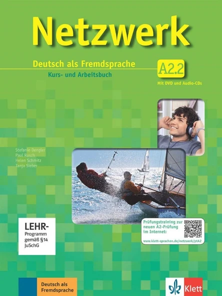 Netzwerk A2.2 Kursbuch und Arbeitsbuch ürün görseli 1