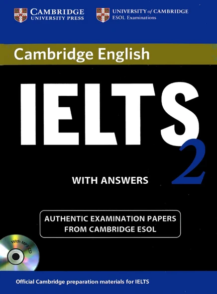 Cambridge English IELTS 2 Students Book with Answers and Audio CD ürün görseli 1