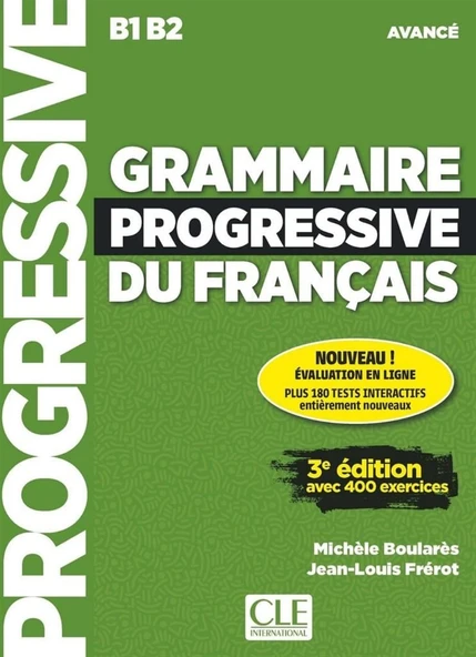 Grammaire progressive du français B1B2 - Livre + Corriges + Downloadable CD ürün görseli 1