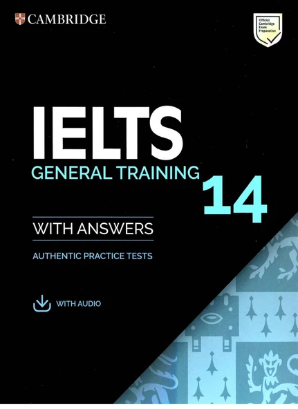 Cambridge English IELTS 14 GENERAL TRAINING with Answers +AudioCD ürün görseli 1