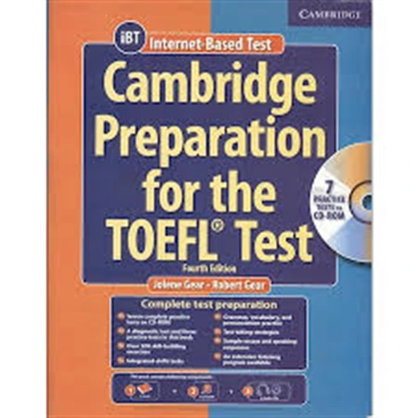 Cambridge preparation for the toefl test 4th 2019-2020 + CD ürün görseli 1