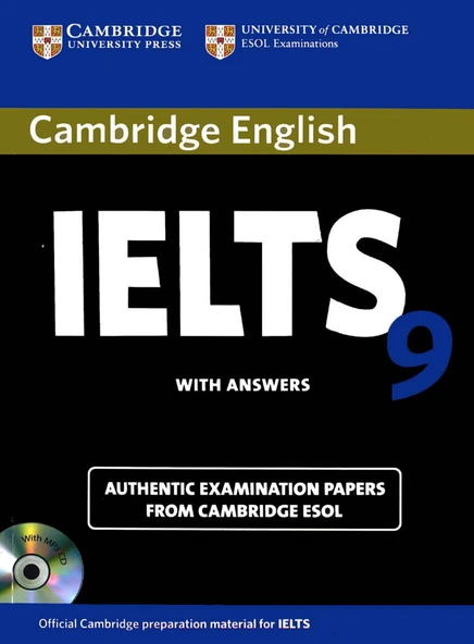 Cambridge English IELTS 9 Students Book with Answers and Audio CD ürün görseli 1
