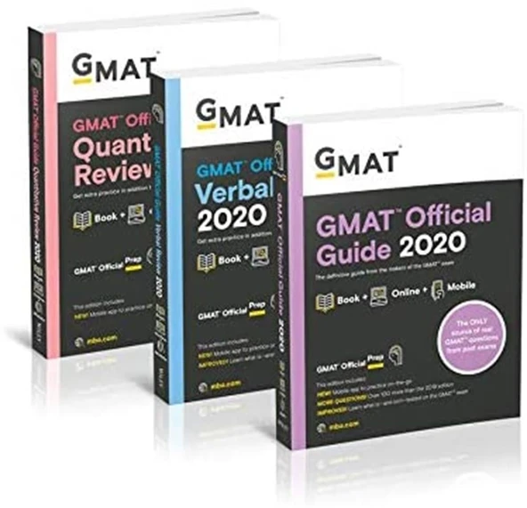 GMAT Official Guide 2020 Bundle: 3 Books + Online Question Bank ONLINE Kaynaklara erişim - KAPLAN ürün görseli 1