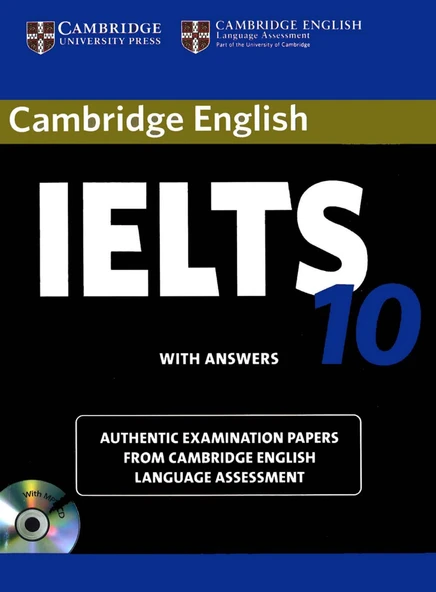 Cambridge English IELTS 10 Students Book with Answers andAudio CD ürün görseli 1