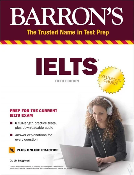 Barron's IELTS 5th with Audio CD ürün görseli 1