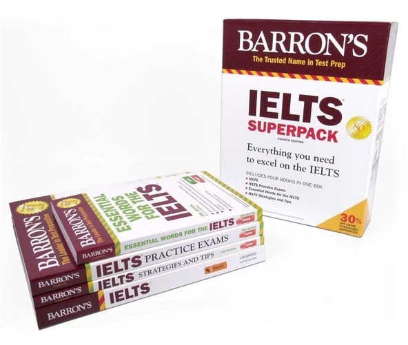 Barron's IELTS SUPERPACK   -   4 BOOK SETS ürün görseli 1