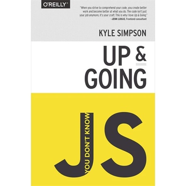 You Don't Know JS: Up & Going  ( Kyle Simpson ) ürün görseli 1