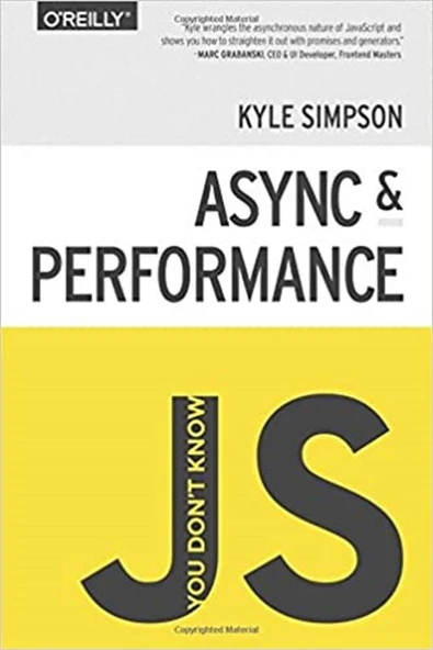 You Don't Know JS: Async & Performance ( Kyle Simpson ) ürün görseli 1