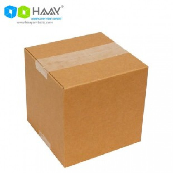 HAAY AMBALAJ 15x15x15cm Tek Oluklu Koli - Kraft ( 50 ADET) ürün görseli 1