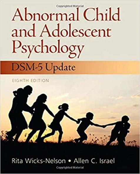 abnormal child and adolescent psychology with DSM-V updates ürün görseli 1