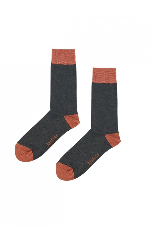 Simple Tall Haki Yeşil Unisex Çorap ürün görseli 1